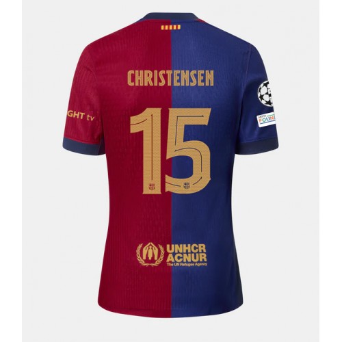 Dres Barcelona Andreas Christensen #15 Domaci 2024-25 Kratak Rukav